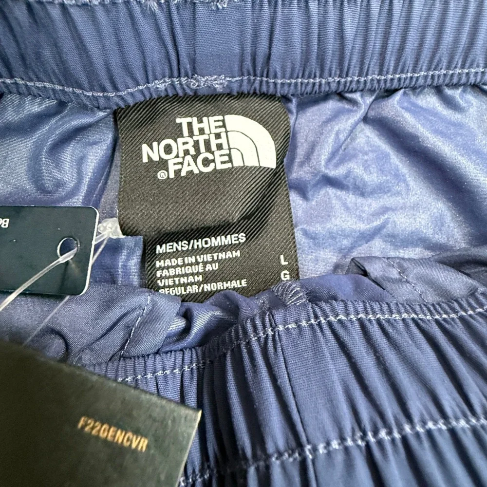 The North Face Mens LARGE 2000s Boreas‎ Hike Pant Lunar Blue Cargo WindWall NEW